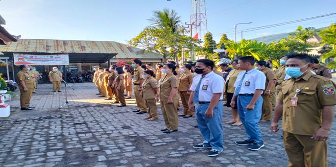 Pengarahan Budaya Kerja di Lingkungan Kantor Camat Tejakula